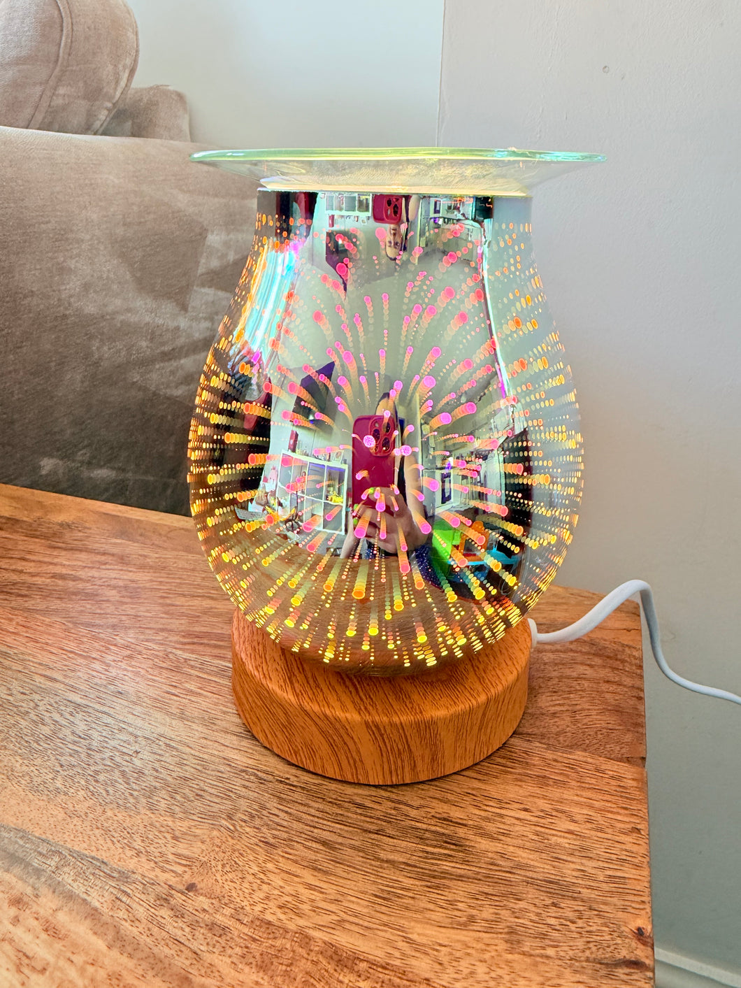 Fireworks Touch Lamp Wax Warmer