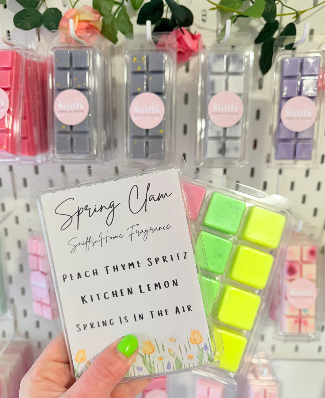 Fruity Spring Wax Melt Clamshell