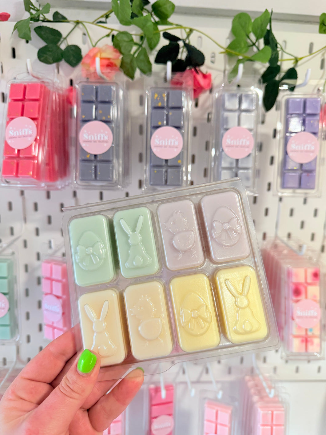 Spring Laundry Wax Melt Clamshell