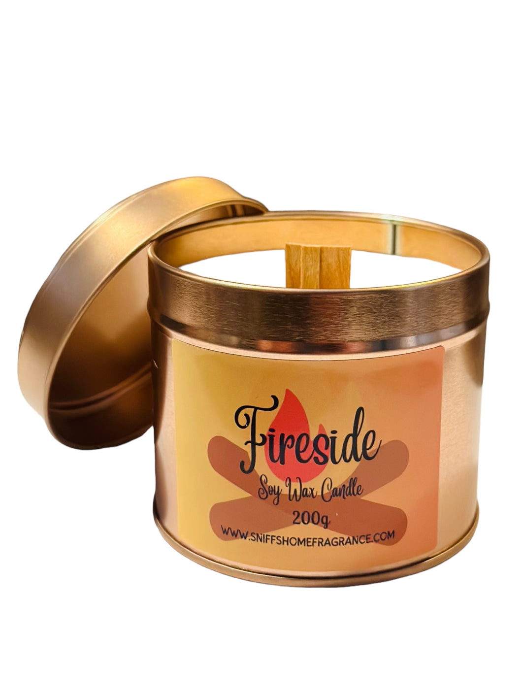 Fireside 20cl Soy Wax Candle